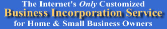 Incorporate Your Own C or S Corporation or LLC Online! Incorporate at Click&Inc.com and Save over $500!